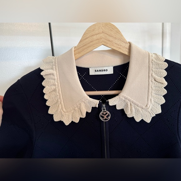 Sandro Essia dress size 40/US8 - Picture 3 of 4